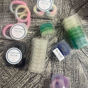 Super cute hair coil scrunchie, various colors